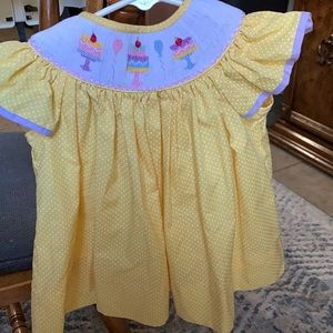 Smocked Birthday Dress